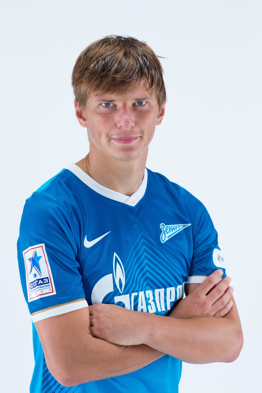 Фотосессия футболиста основного состава ФК «Зенит» сезона  2013/2014