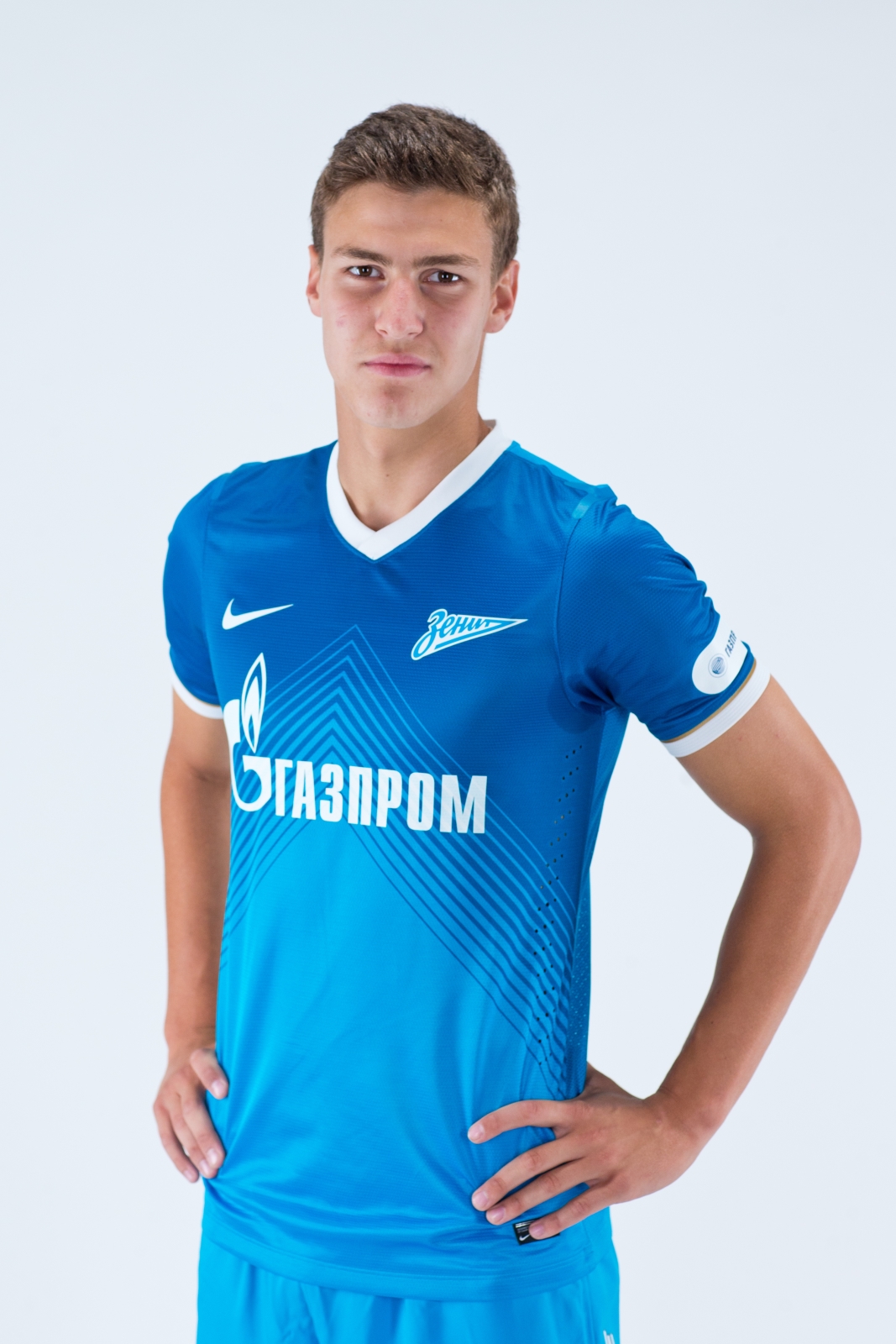 Фотосессия футболиста основного состава ФК «Зенит» сезона  2013/2014