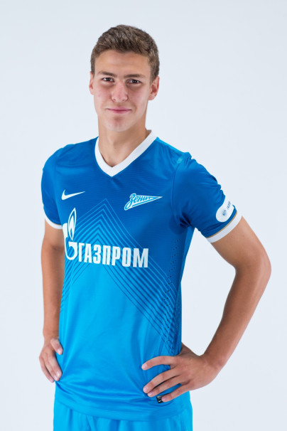 Фотосессия футболиста основного состава ФК «Зенит» сезона  2013/2014