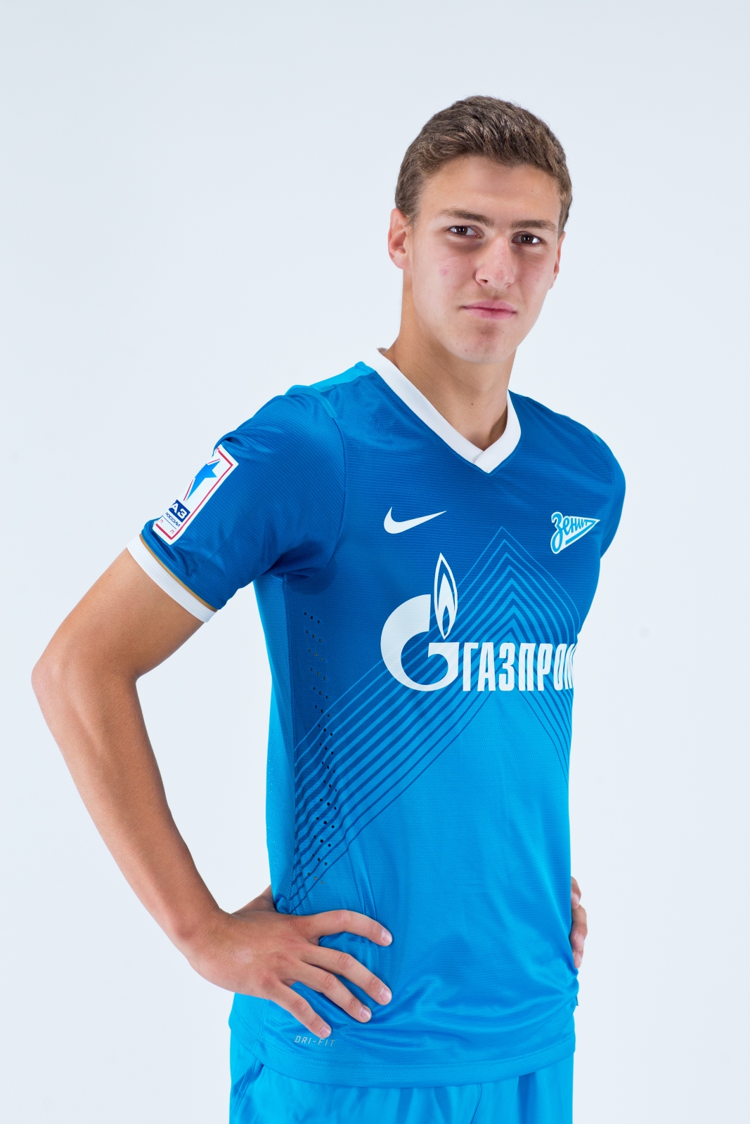 Фотосессия футболиста основного состава ФК «Зенит» сезона  2013/2014
