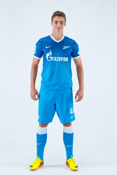 Фотосессия футболиста основного состава ФК «Зенит» сезона  2013/2014