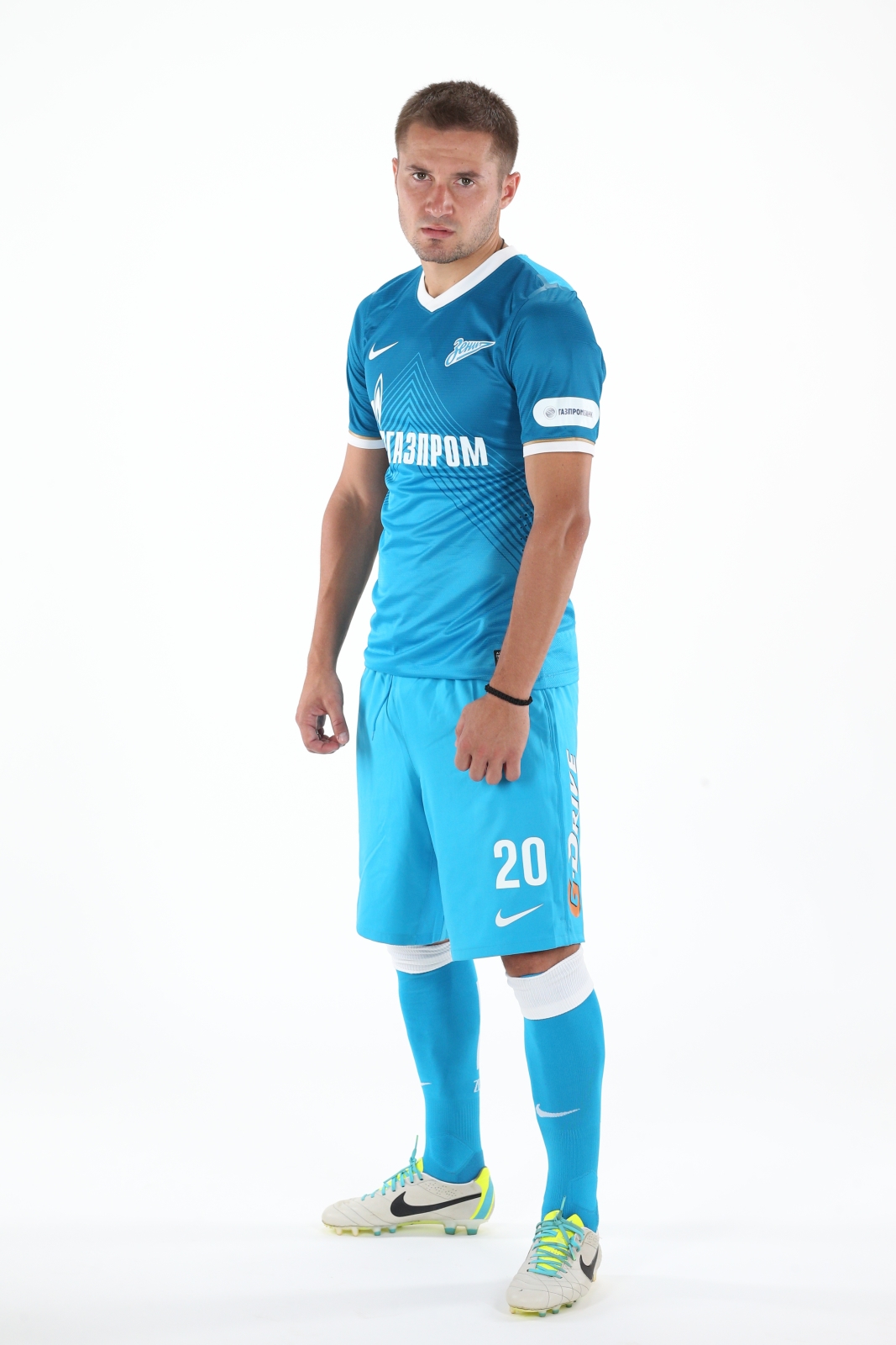 Фотосессия футболиста основного состава ФК «Зенит» сезона  2013/2014