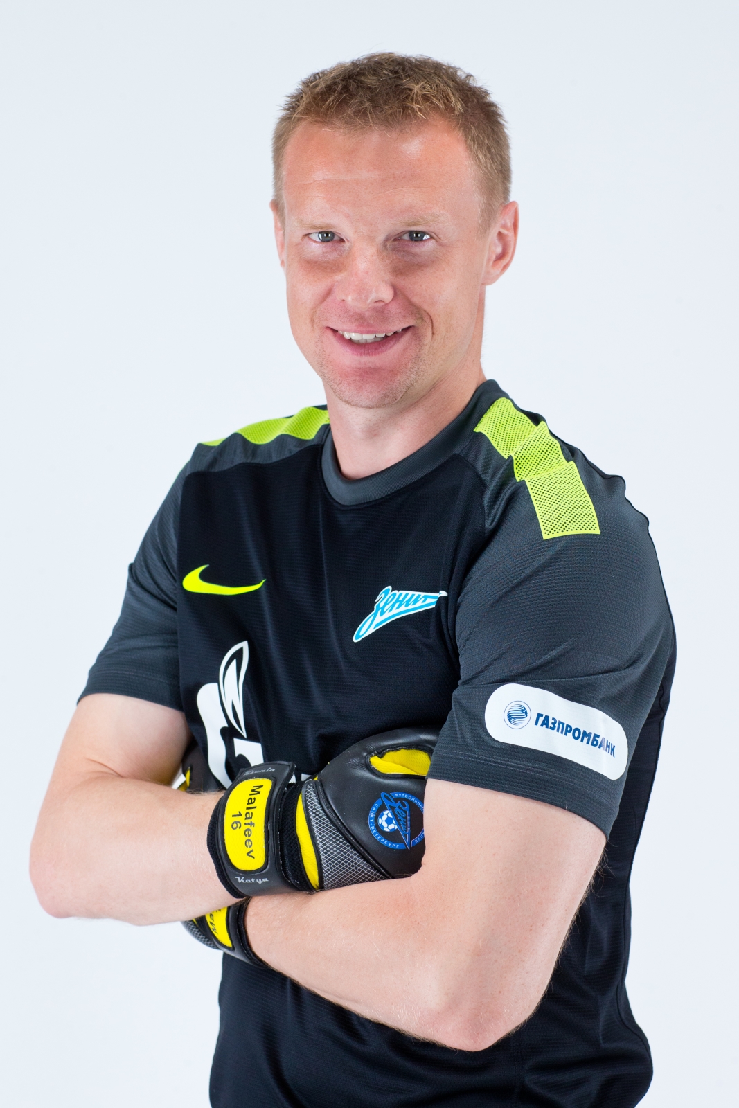 Фотосессия футболиста основного состава ФК «Зенит» сезона  2013/2014