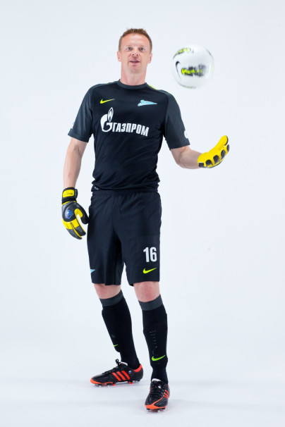 Фотосессия футболиста основного состава ФК «Зенит» сезона  2013/2014