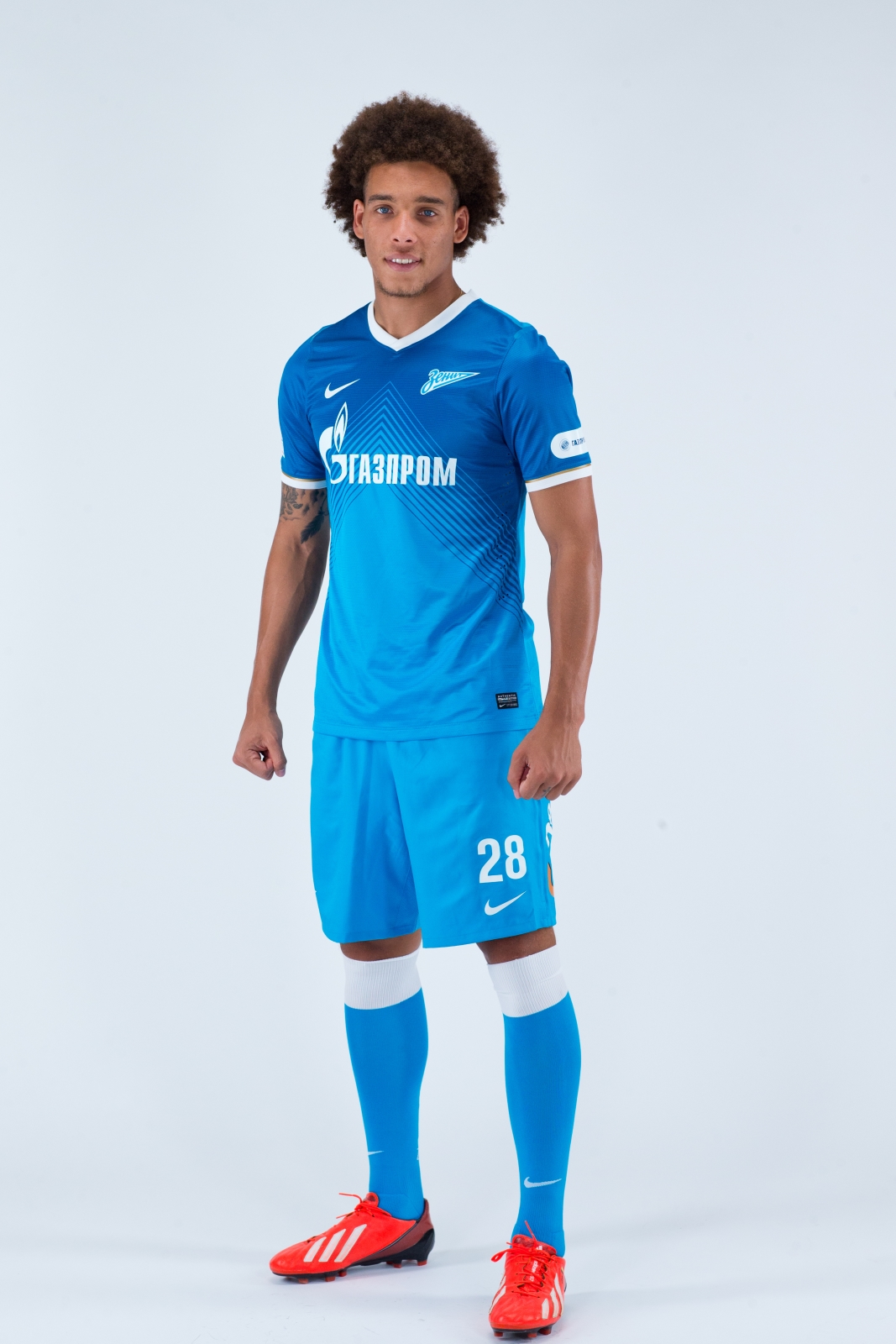 Фотосессия футболиста основного состава ФК «Зенит» сезона  2013/2014