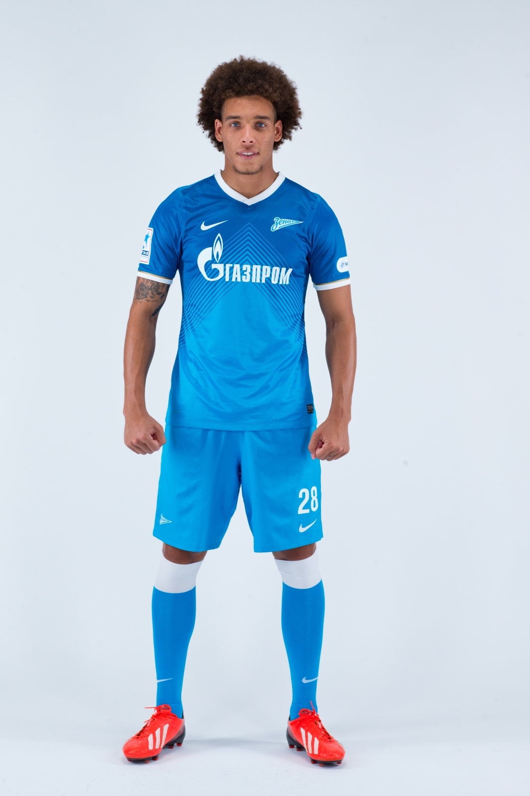 Фотосессия футболиста основного состава ФК «Зенит» сезона  2013/2014