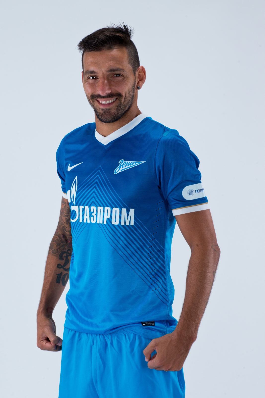 Фотосессия футболиста основного состава ФК «Зенит» сезона  2013/2014