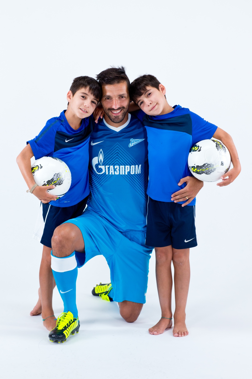 Фотосессия футболиста основного состава ФК «Зенит» сезона  2013/2014