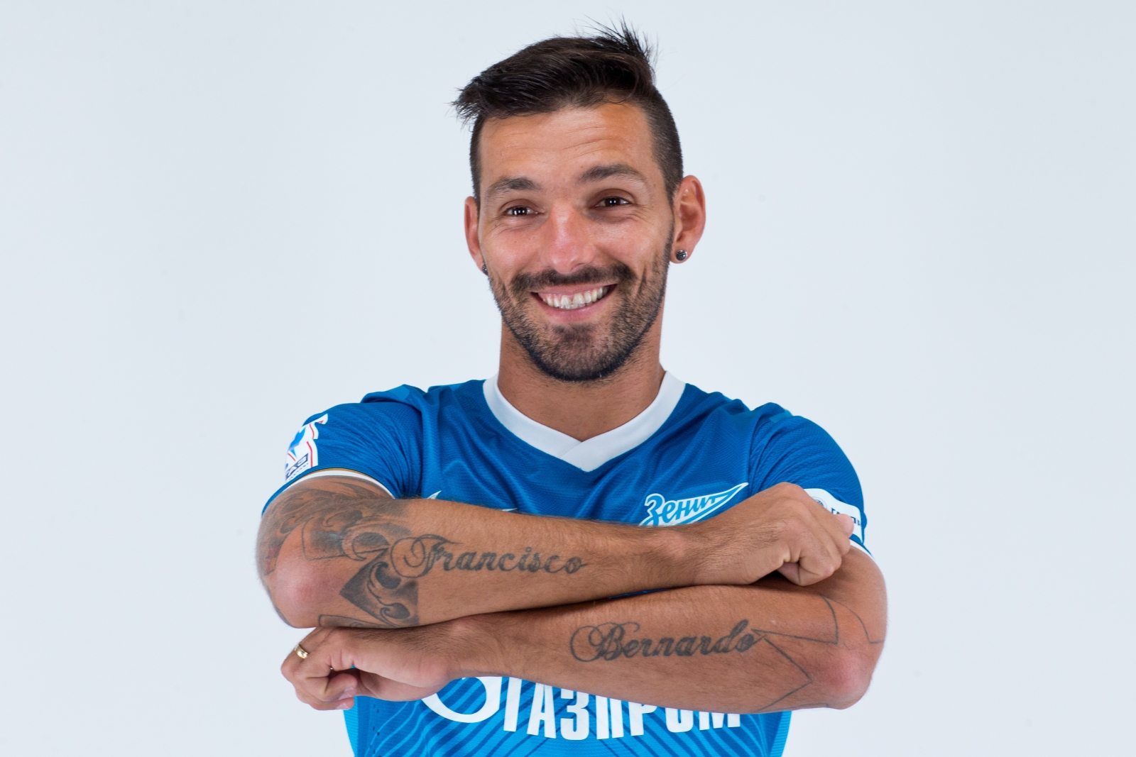 Фотосессия футболиста основного состава ФК «Зенит» сезона  2013/2014