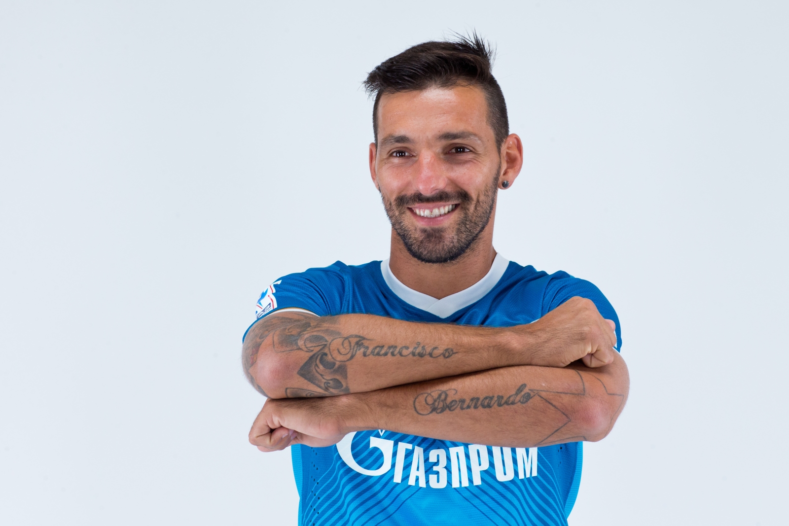 Фотосессия футболиста основного состава ФК «Зенит» сезона  2013/2014