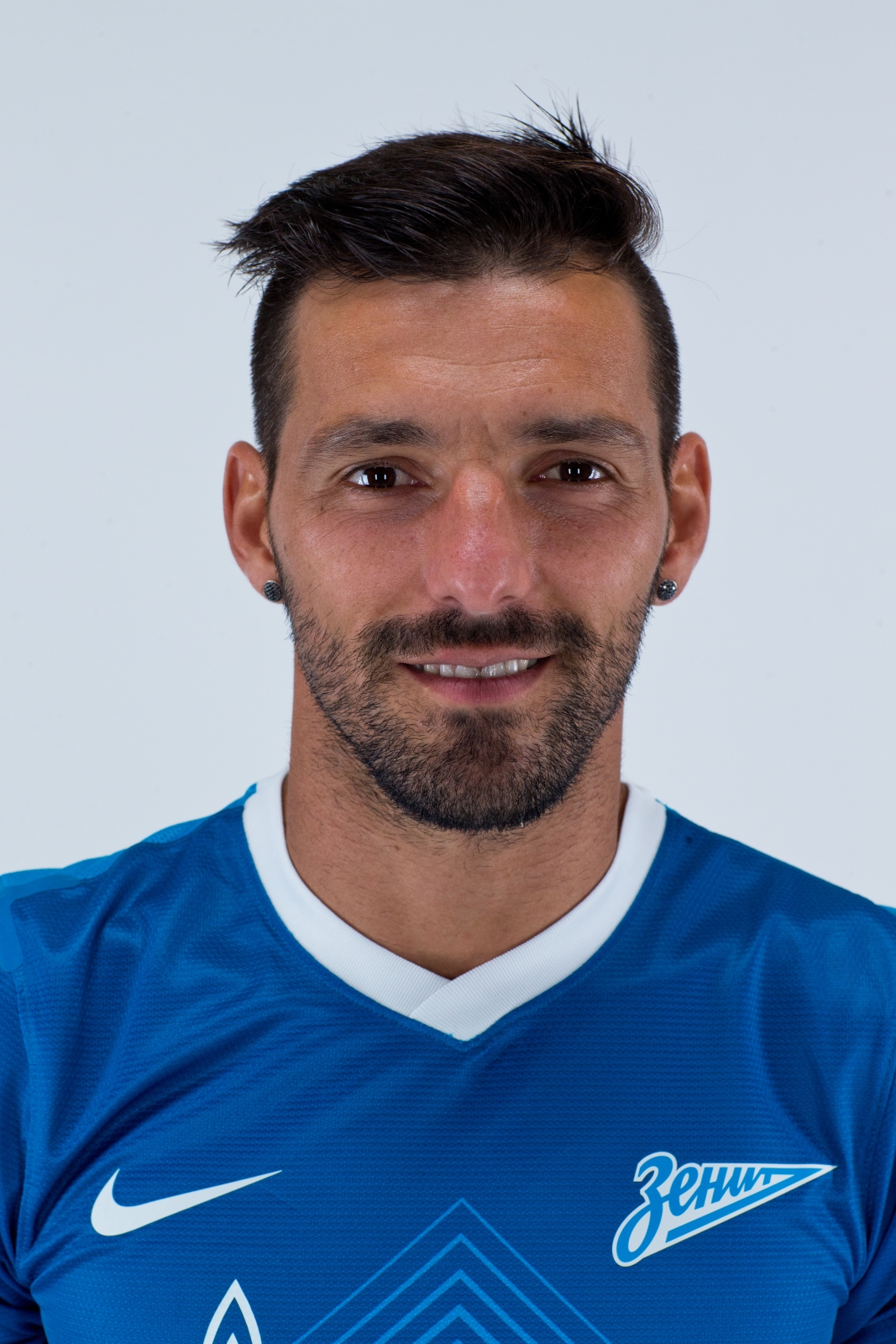 Фотосессия футболиста основного состава ФК «Зенит» сезона  2013/2014