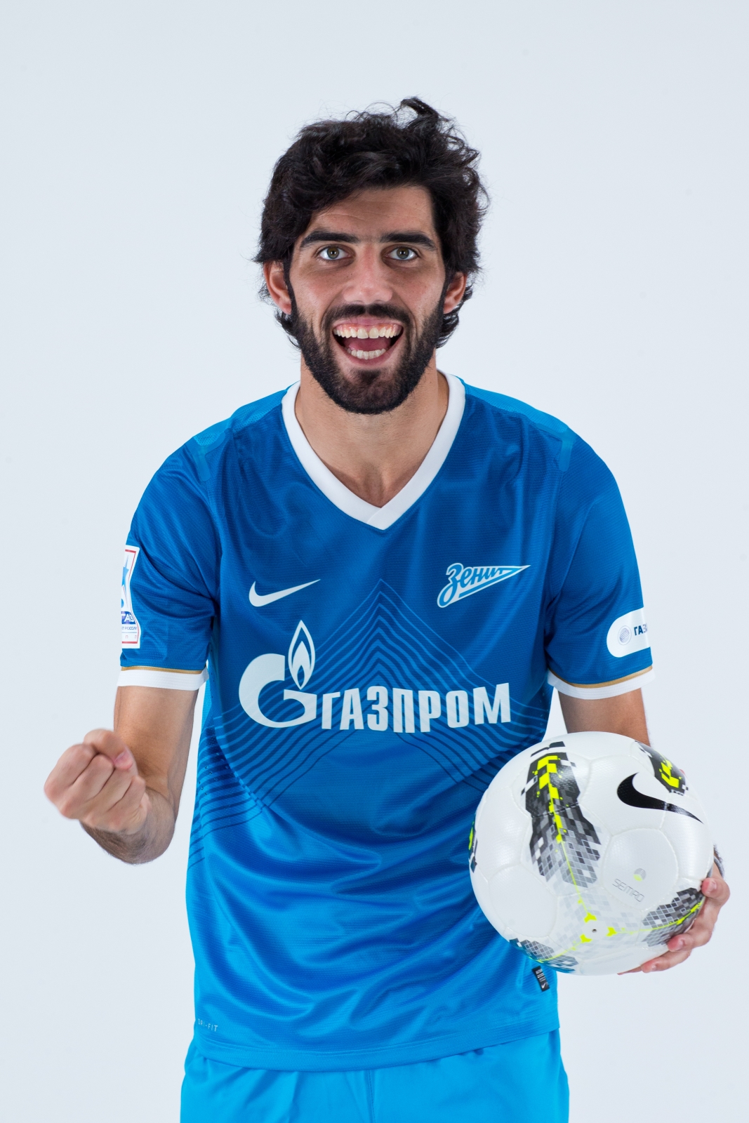 Фотосессия футболиста основного состава ФК «Зенит» сезона  2013/2014