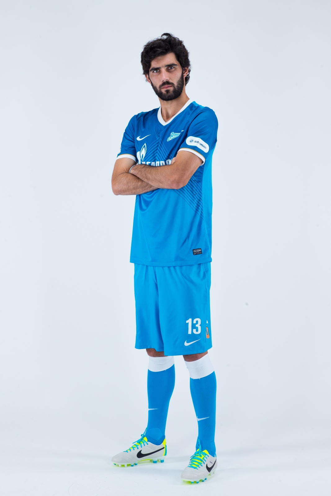 Фотосессия футболиста основного состава ФК «Зенит» сезона  2013/2014