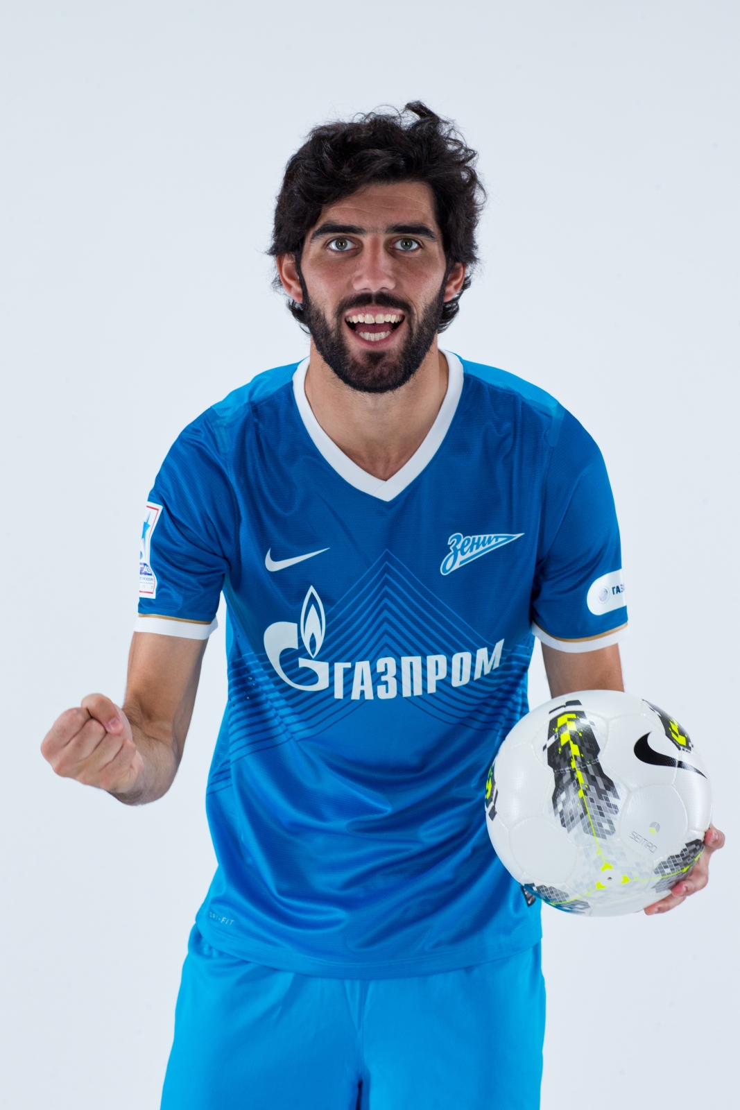 Фотосессия футболиста основного состава ФК «Зенит» сезона  2013/2014