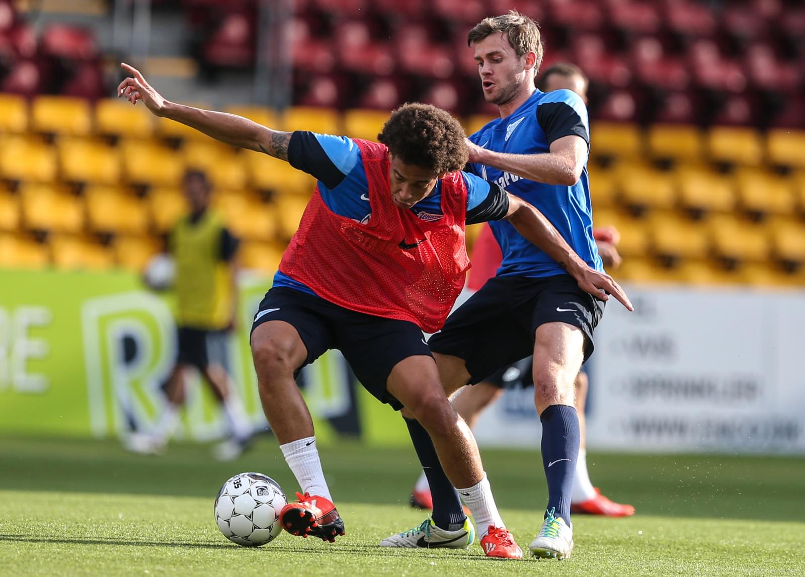 «Нордшелланд» — «Зенит»: команда провела тренировку на «Фарум Парке»