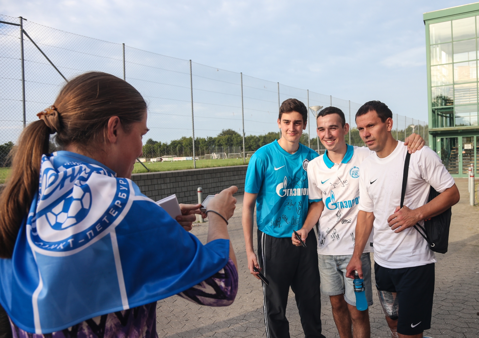 «Нордшелланд» — «Зенит»: команда провела тренировку на «Фарум Парке»