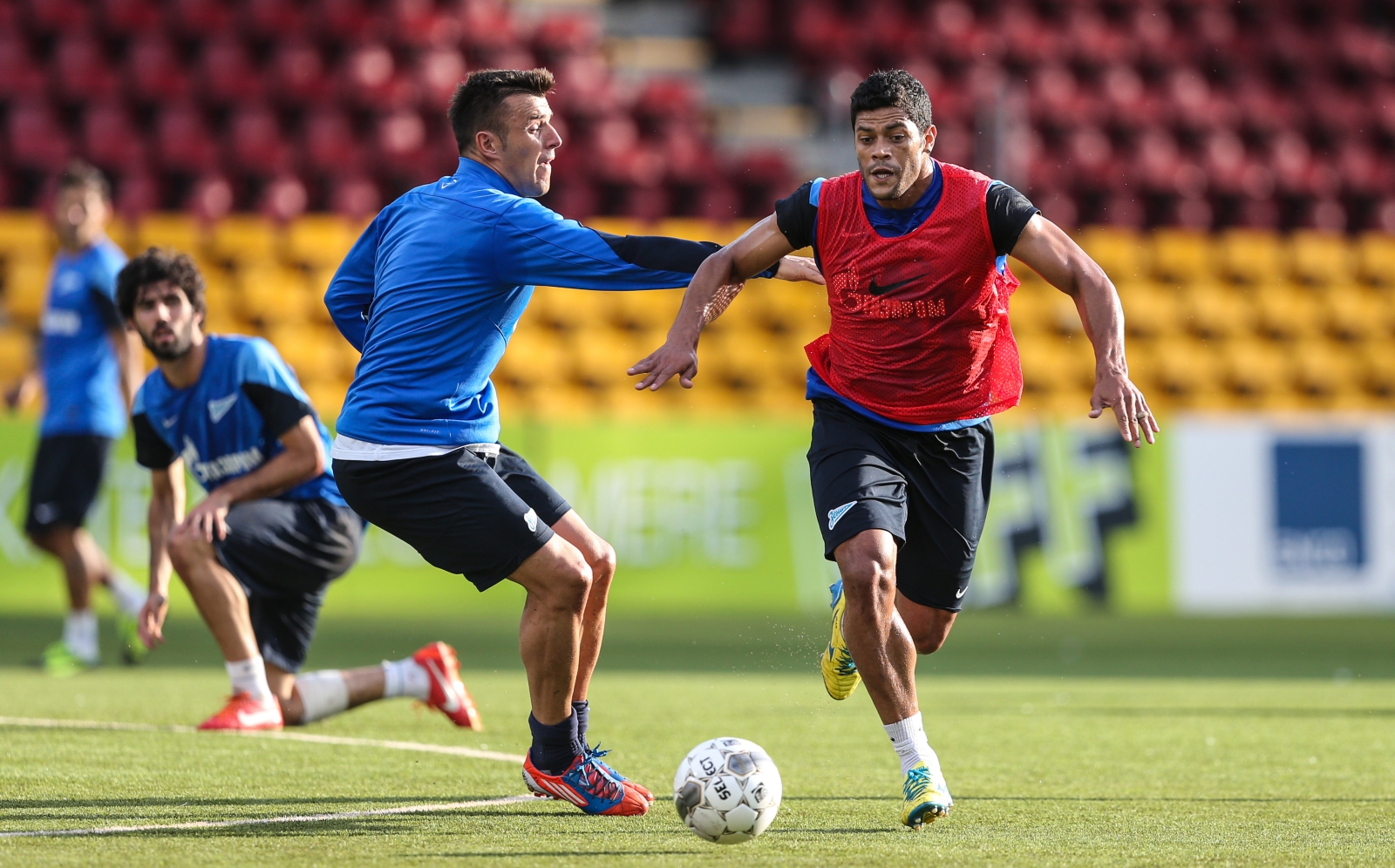 «Нордшелланд» — «Зенит»: команда провела тренировку на «Фарум Парке»