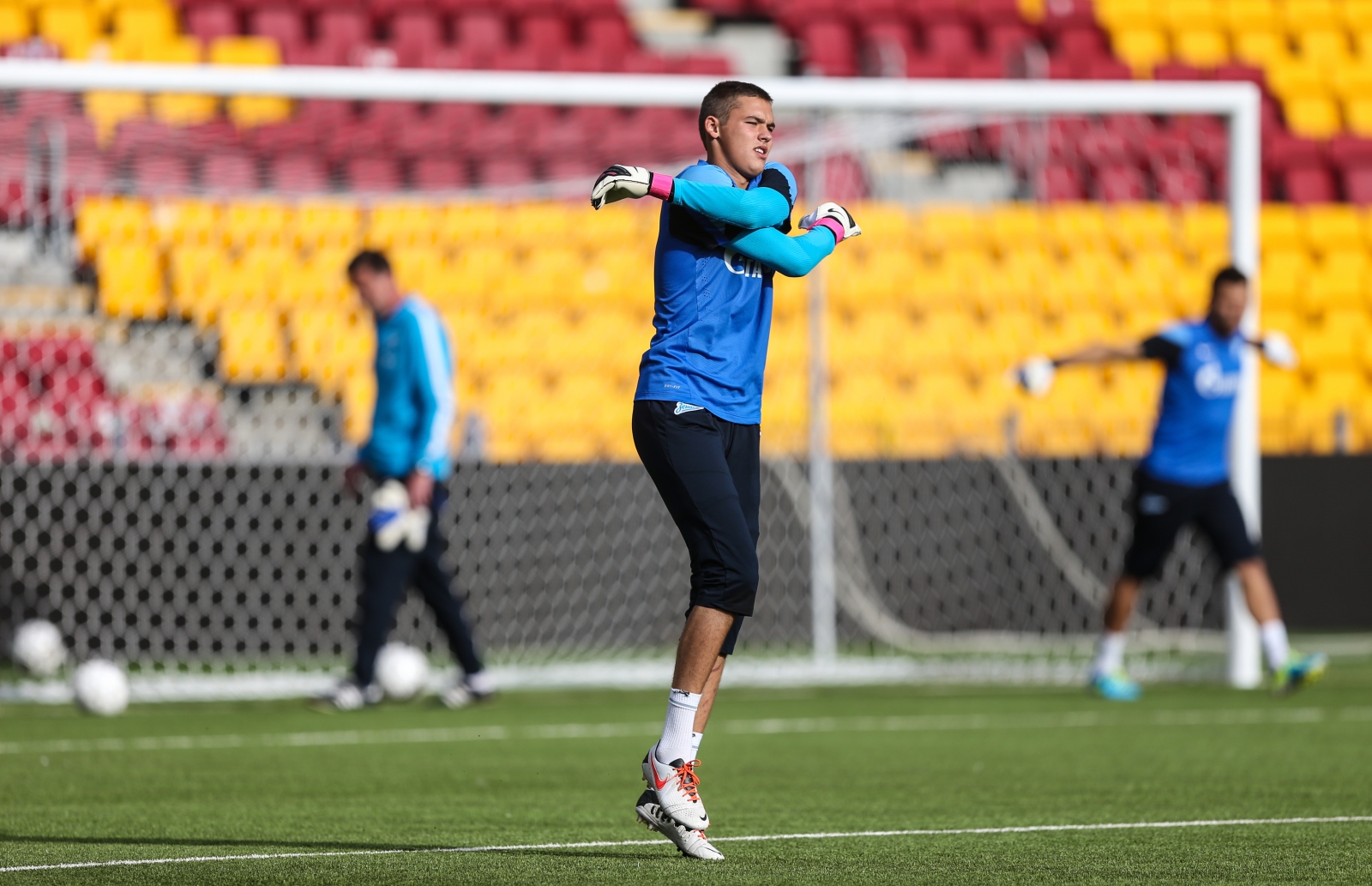 «Нордшелланд» — «Зенит»: команда провела тренировку на «Фарум Парке»