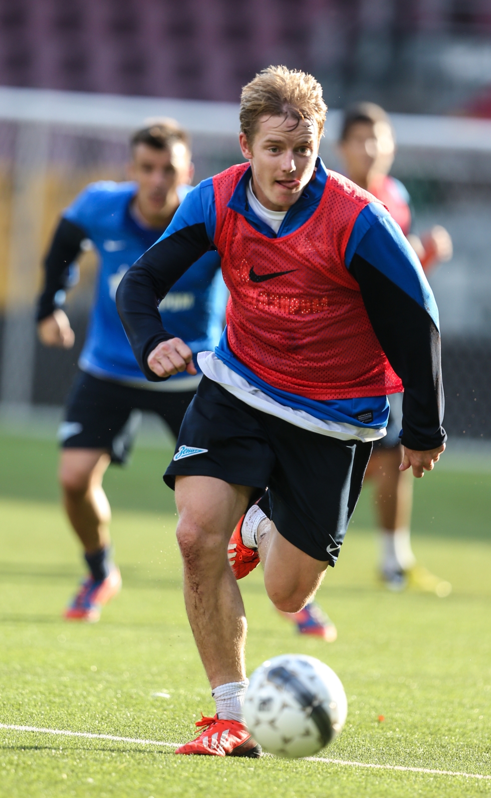 «Нордшелланд» — «Зенит»: команда провела тренировку на «Фарум Парке»