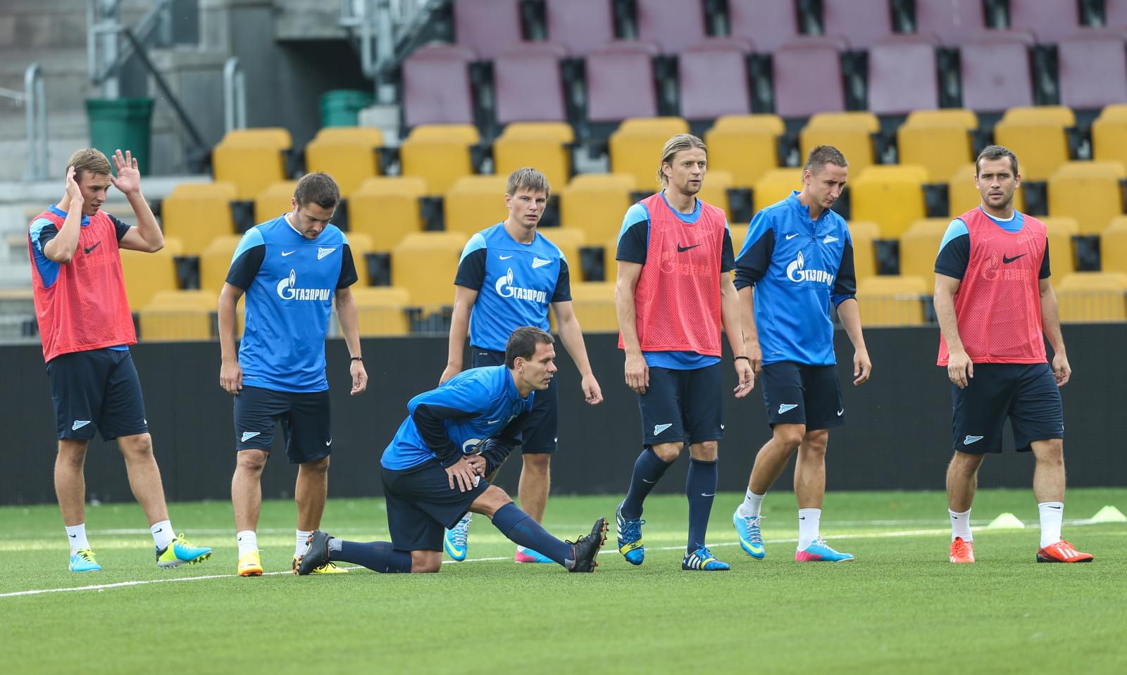 «Нордшелланд» — «Зенит»: команда провела тренировку на «Фарум Парке»