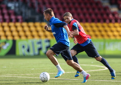 «Нордшелланд» — «Зенит»: команда провела тренировку на «Фарум Парке»