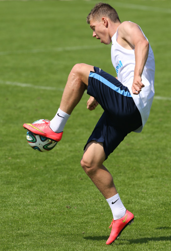 Сборы в Австрии: 17 июля, утренняя тренировка