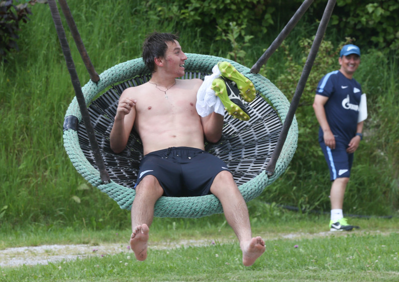 Сборы в Австрии: 17 июля, утренняя тренировка