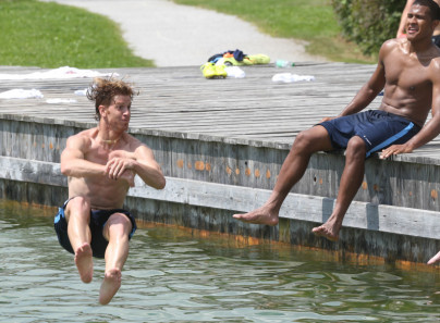 Сборы в Австрии: 17 июля, утренняя тренировка