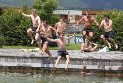 Сборы в Австрии: 17 июля, утренняя тренировка