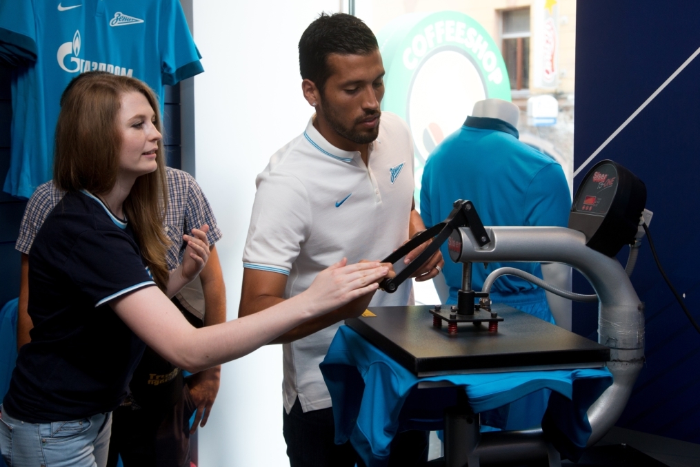 Презентация Эсекиэля Гарая, защитника ФК «Зенит»