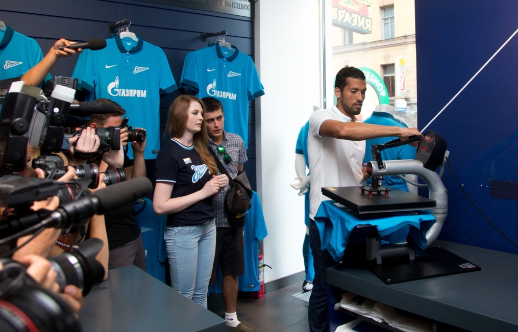 Презентация Эсекиэля Гарая, защитника ФК «Зенит»