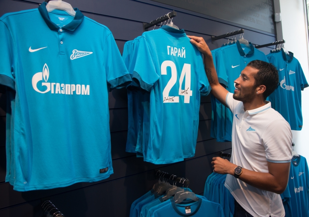 Презентация Эсекиэля Гарая, защитника ФК «Зенит»