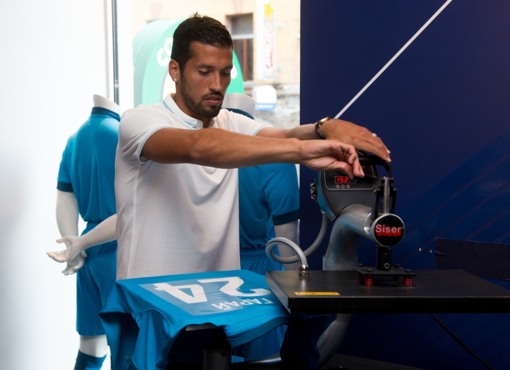 Презентация Эсекиэля Гарая, защитника ФК «Зенит»