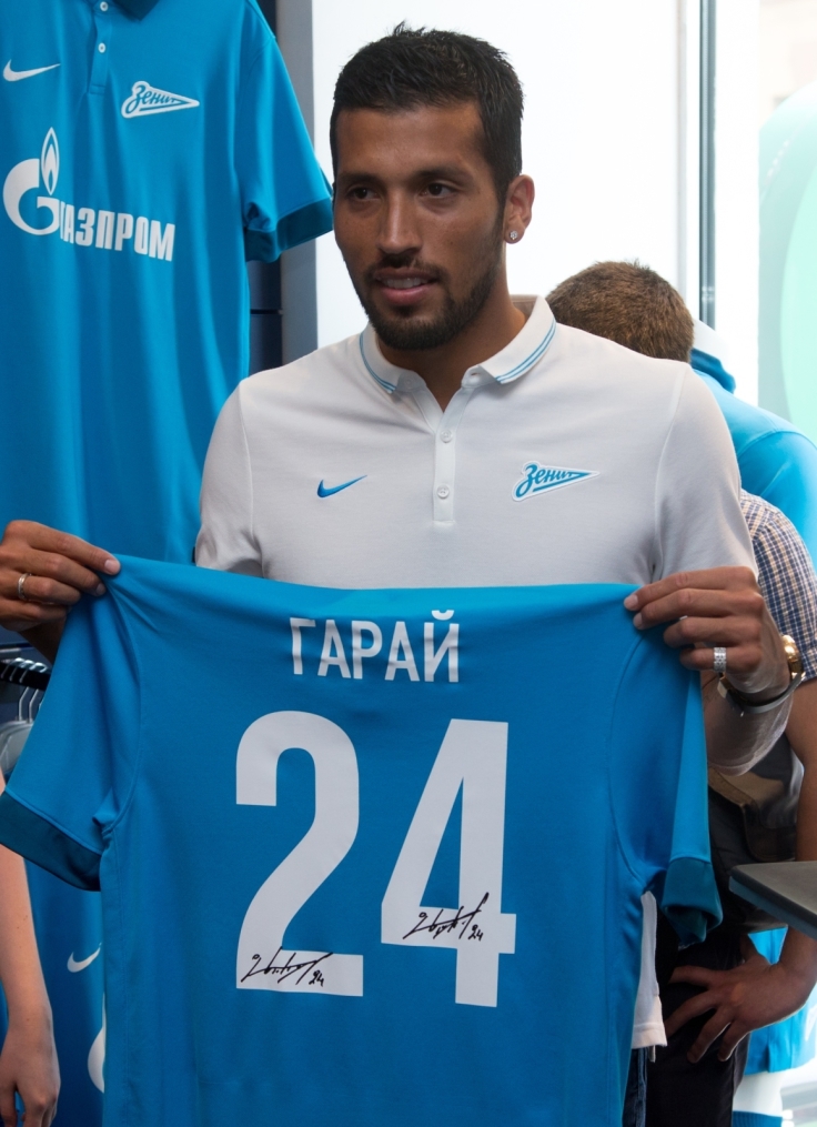 Презентация Эсекиэля Гарая, защитника ФК «Зенит»