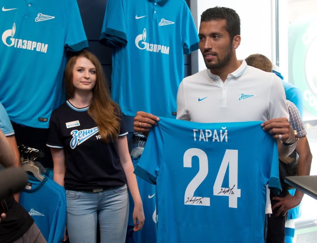Презентация Эсекиэля Гарая, защитника ФК «Зенит»