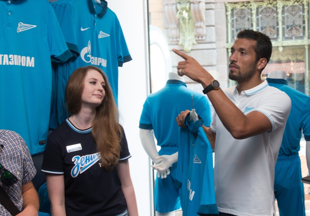 Презентация Эсекиэля Гарая, защитника ФК «Зенит»