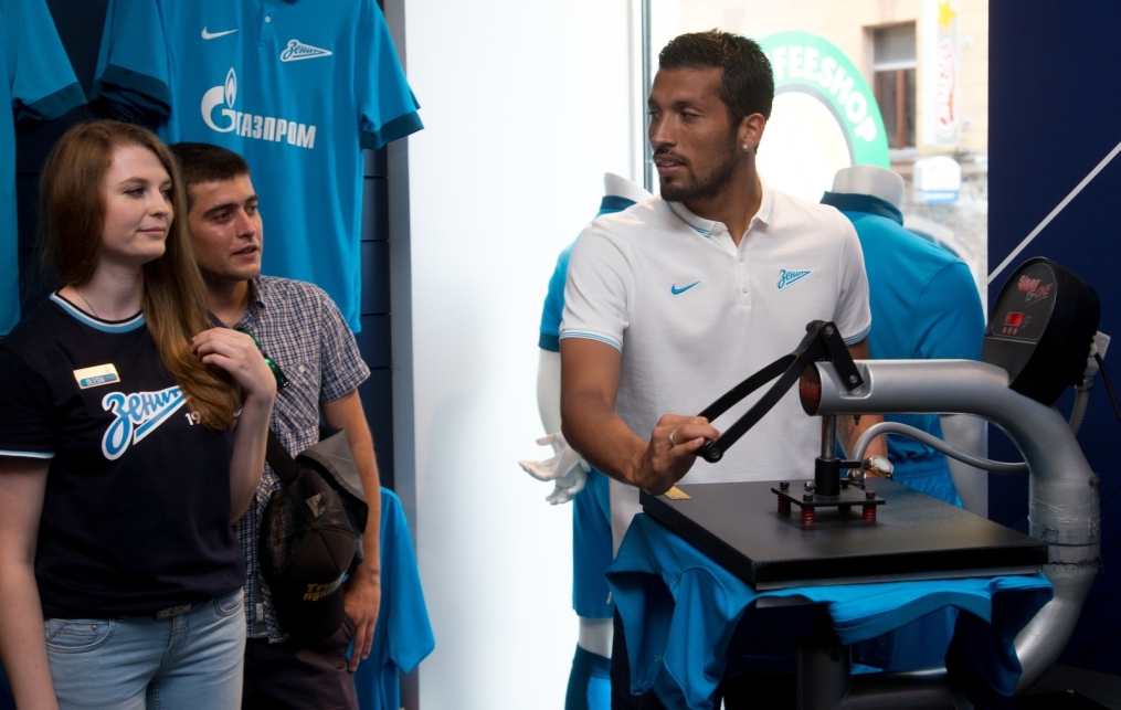 Презентация Эсекиэля Гарая, защитника ФК «Зенит»