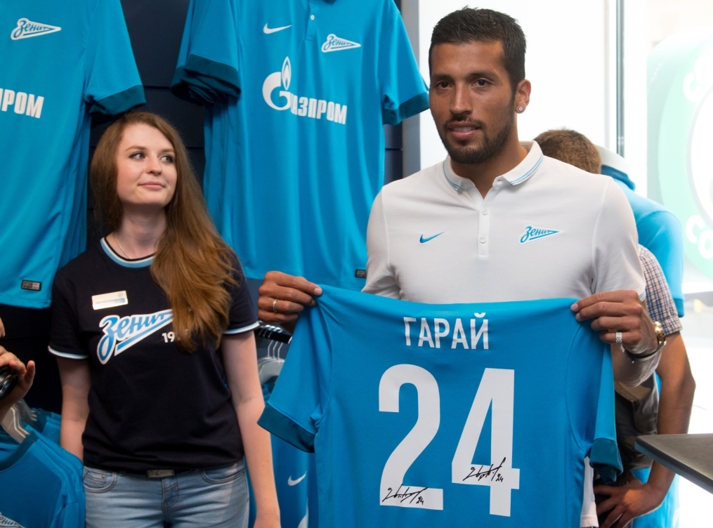 Презентация Эсекиэля Гарая, защитника ФК «Зенит»