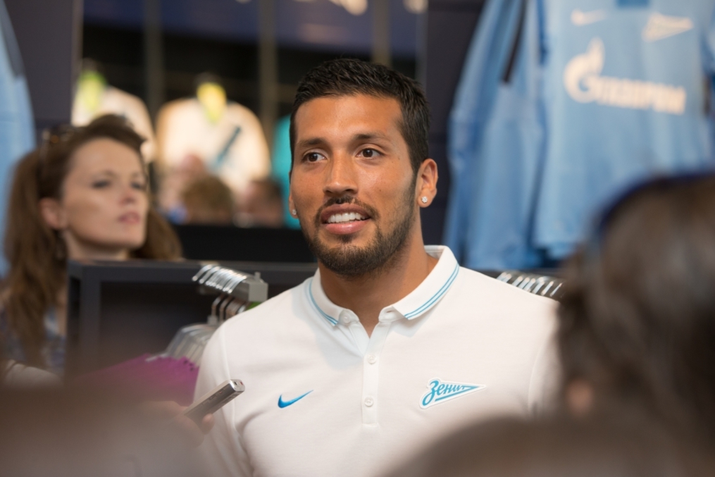 Презентация Эсекиэля Гарая, защитника ФК «Зенит»