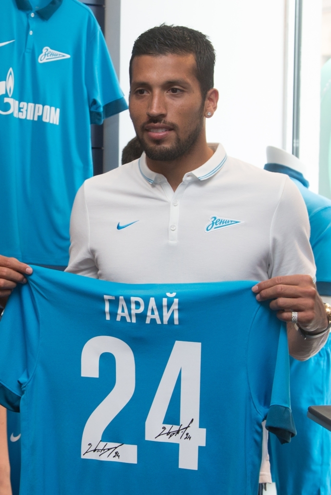 Презентация Эсекиэля Гарая, защитника ФК «Зенит»