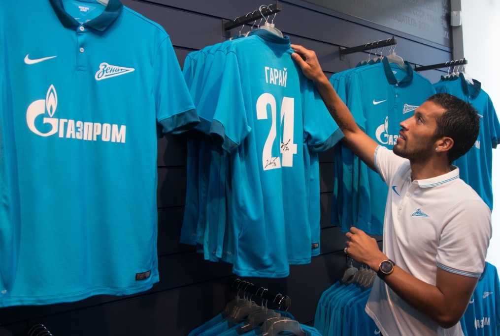 Презентация Эсекиэля Гарая, защитника ФК «Зенит»