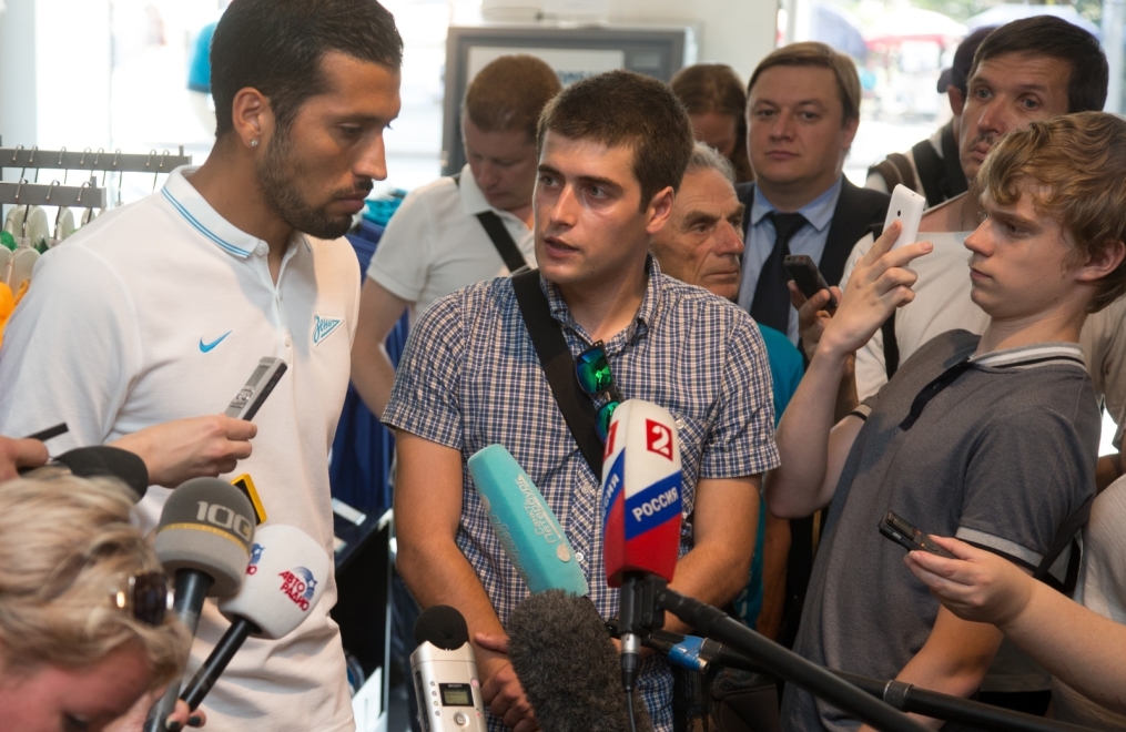 Презентация Эсекиэля Гарая, защитника ФК «Зенит»