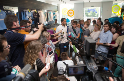 Презентация Эсекиэля Гарая, защитника ФК «Зенит»