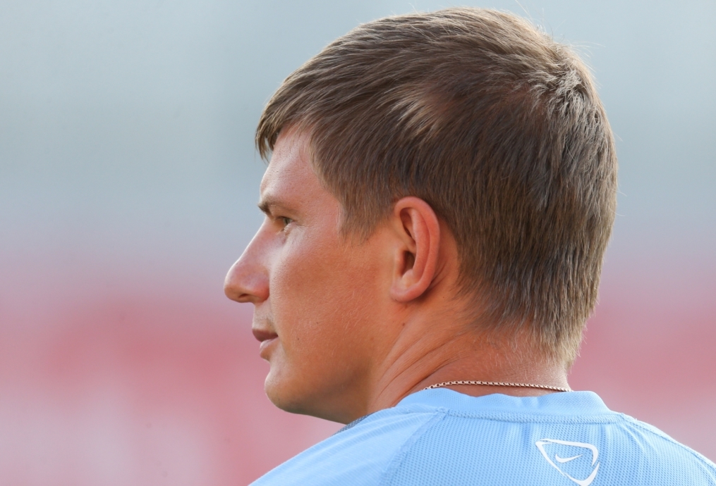 Тренировка «Зенита» перед матчем с АЕЛ