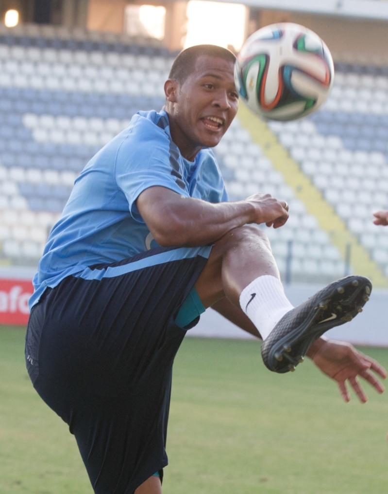 Тренировка «Зенита» перед матчем с АЕЛ