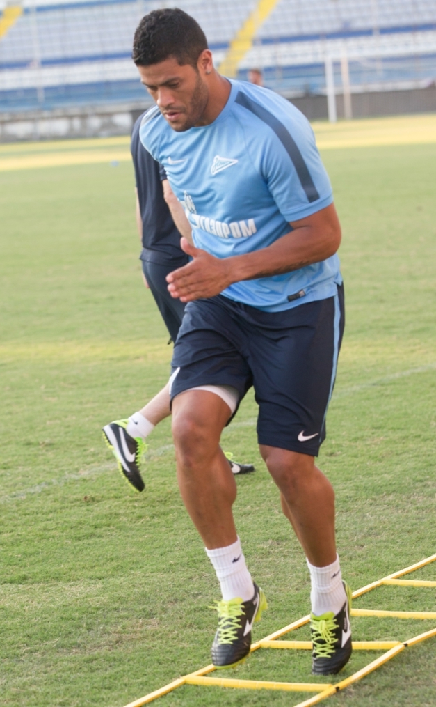 Тренировка «Зенита» перед матчем с АЕЛ