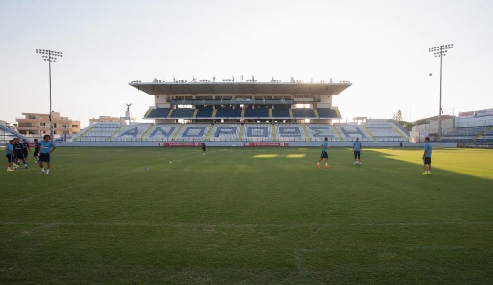 Тренировка «Зенита» перед матчем с АЕЛ