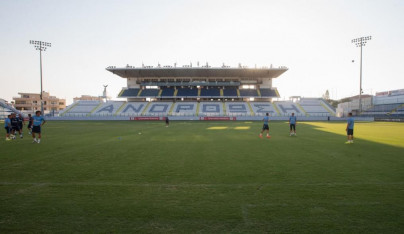 Тренировка «Зенита» перед матчем с АЕЛ