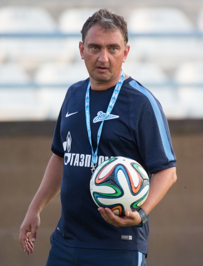 Тренировка «Зенита» перед матчем с АЕЛ