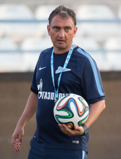 Тренировка «Зенита» перед матчем с АЕЛ